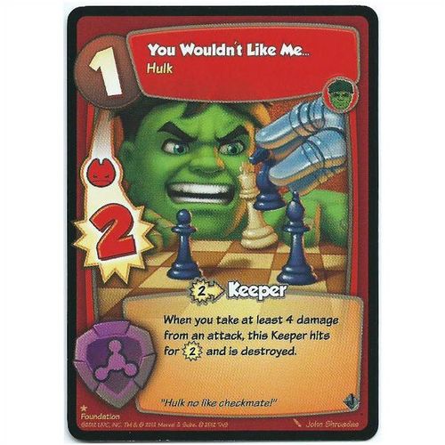 Marvel Super Hero Squad - Foundation - You Wouldn't Like Me...