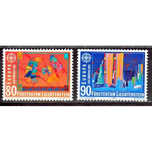 Liechtenstein Europa Cept 1992 postfris