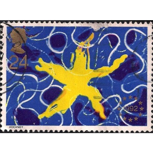 GB, Starfish, blue 1992, 24p