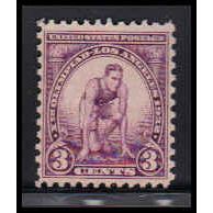 718 3c Runner Just Clears MNH O3251