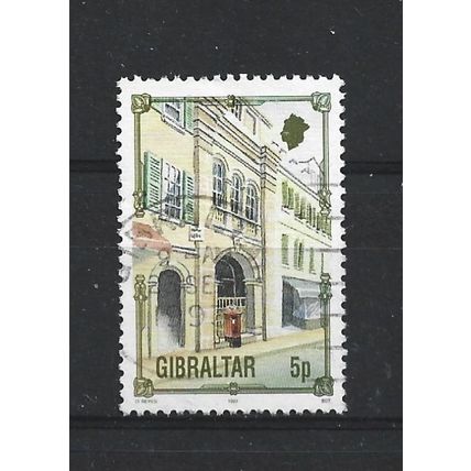 Gibraltar.SG699 5p General Post Office.Fine Used.Nov23