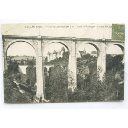 1920 postcard Culan Viaduct
