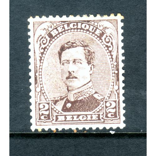 BELGIUM 1915 SG171 2c BROWN M / MINT #7
