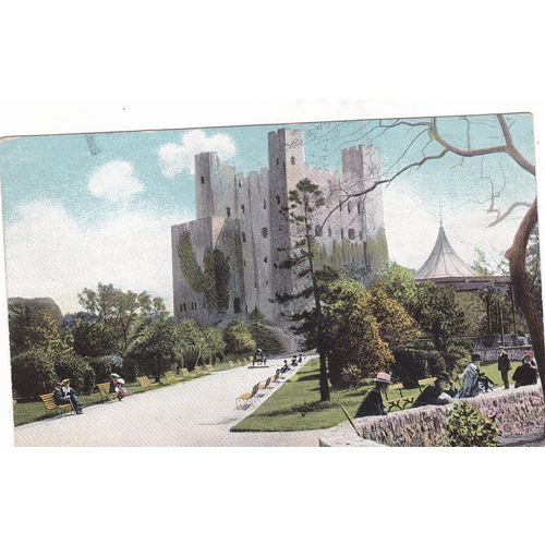 Rochester Castle Kent Postcard (KEN75913)