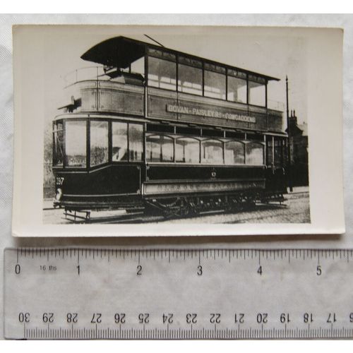 Photo Glasgow Tram no.397 in 1911