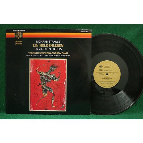 Andrew Davis/Steven Staryk - Richard Strausse: Ein Heldenleben - SM 5036 - NM
