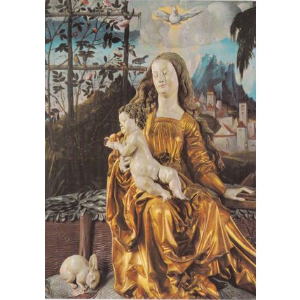 Schnewlin Altar Freiburg Cathedral Germany Postcard Unused VGC