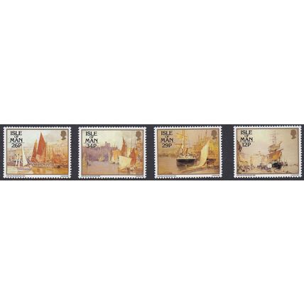 ISLE OF MAN 1987 John Miller Nicholson Painting set of 4 [SG 340-343] - VFMNH