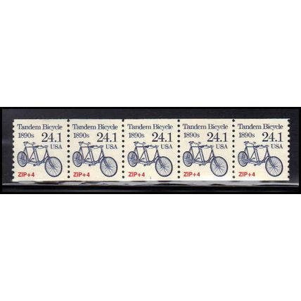 2266 24.1c Tandem Bicycle Fine MNH Dry Gum PNC 1/5 X1349