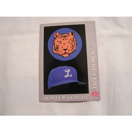 1993 Lime Rock Winter League GOLD NO.156 CHECKLIST Licey Tigres