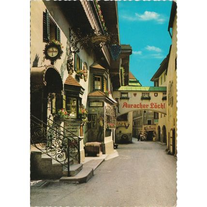 6x4 Continental size printed Römerhofgasse Auracher Löchl Kufstein Tirol