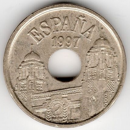 Spain : 25 Pesetas 1997 Melilla (3)