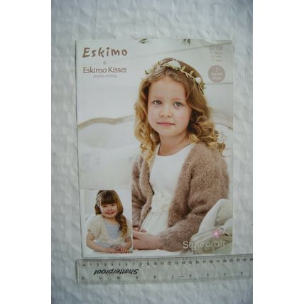Vintage: Stylecraft 9168 shrug, DK, 20-26 inch, 51-66 cm, 1-7 years