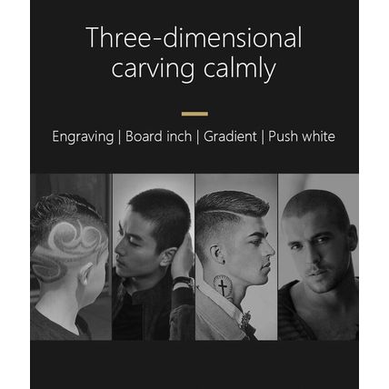 Mijia Professional Men's Hair Detailer 0.1mm Balding Shaver Oil Head Trimmer UK