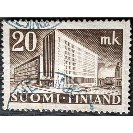 Stamp Finland SG384 1945 GPO Helsinki Used