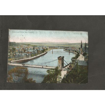 Genealogy Postcard Katie McCleod Calder Glen Blantyre 1910