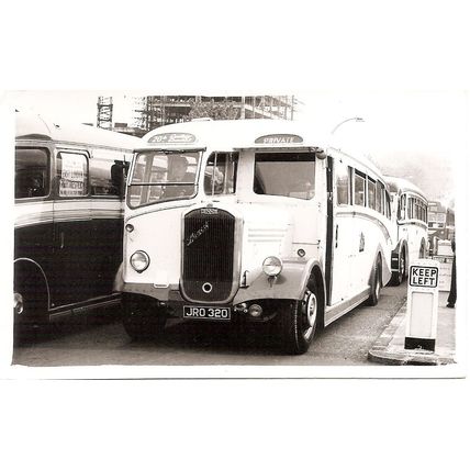 Black & White Photograph of 20th Century Coaches of Northaw - JRO 320