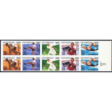 2500aP, MNH 25¢ Pair of Two Imperforate Proofs CV $3000.00 * Stuart Katz