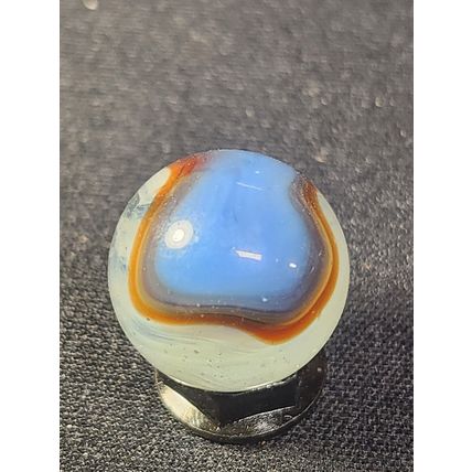 Vintage Vitro Agate "Bullseye" Marble .69 Inch Size Mint Condition R1