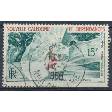Air Mail: 15f - New Caledonia 1962 - F H - MiNr 377