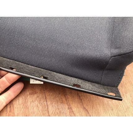 Smart Roadster 452 seat back cover & foam in grey fits LH or RH