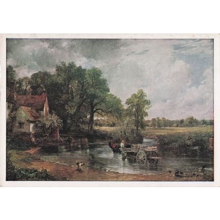 John Constable The Hay Wain Tate Gallery Painting Postcard