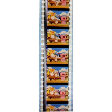 Pokemon . Pk FBP - C054b . 1 STRIP OF 5 - 35MM FILM CELLS