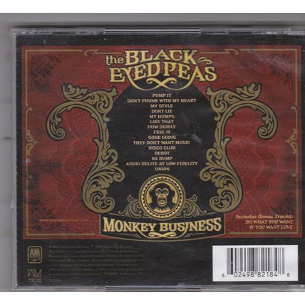 The Black Eyed Peas : Monkey Business. (2005) CD album