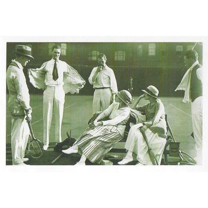Postcard Tennis at Queen's Club London 1918 - Nostalgia