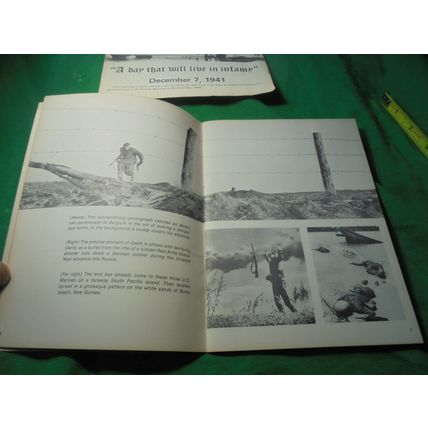 1964 Great Photos of WORLD WAR TWO + USS ARIZONA Opening Day Booklets!! $13.00 S