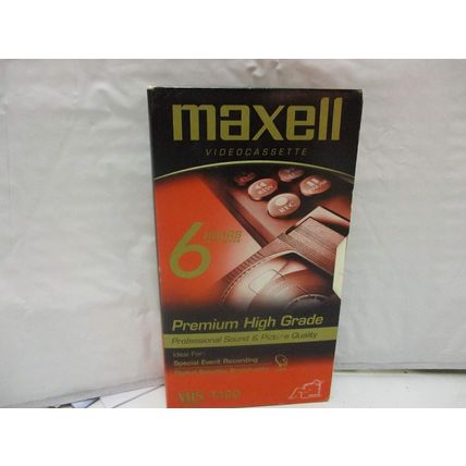 Maxell T-20 CN STD WT 20 Min. Blank VHS Tapes Individually Priced