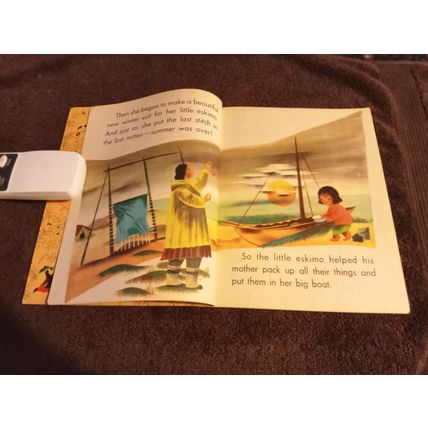 Little Golden Book The Little Eskimo By Kathryn Jackson (A)Edition Fine 6.0 1952