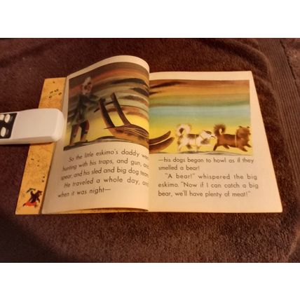 Little Golden Book The Little Eskimo By Kathryn Jackson (A)Edition Fine 6.0 1952