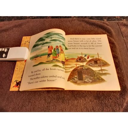 Little Golden Book The Little Eskimo By Kathryn Jackson (A)Edition Fine 6.0 1952