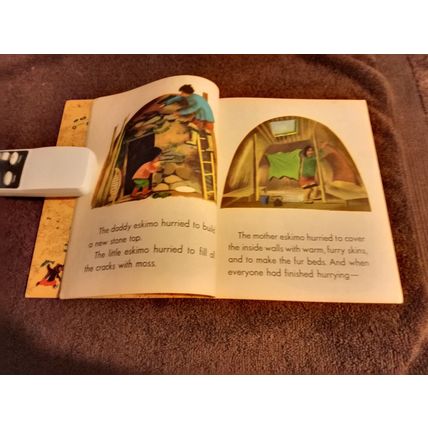 Little Golden Book The Little Eskimo By Kathryn Jackson (A)Edition Fine 6.0 1952
