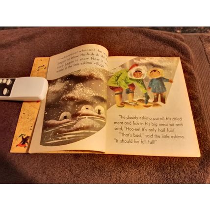 Little Golden Book The Little Eskimo By Kathryn Jackson (A)Edition Fine 6.0 1952
