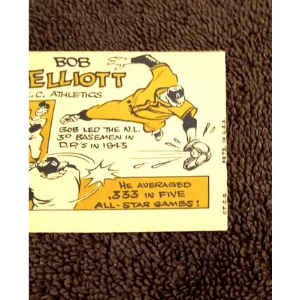 1960 Topps 215 Bob Elliott Manager Kansas City A's EX+ Condition No Creases