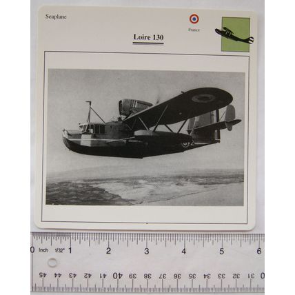 Loire 130 - France - Seaplane - Collectors Club Card