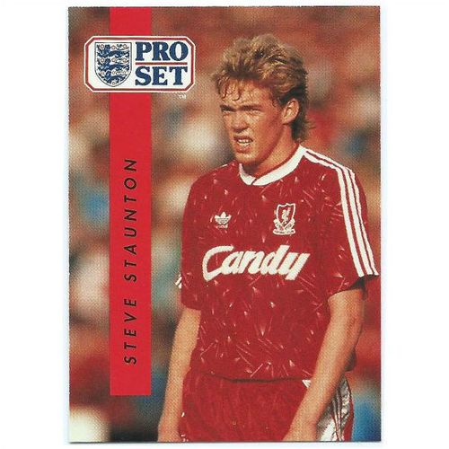 1990/1991 Pro Set Footbal - #104 - Steve Staunton