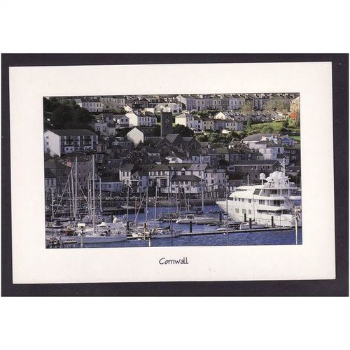 CORNWALL POST CARD - THE HARBOUR AT FALMOUTH - UNUSED