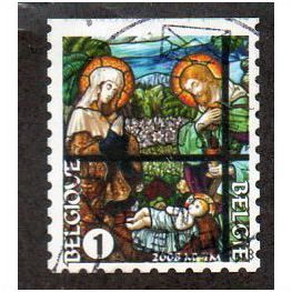 BEL 2008 (54c) (S/A) 'CHRISTMAS' FINE USED (EBID10477)