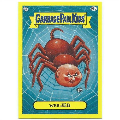 2011 Garbage Pail Kids Flashback Series 3 - #68b - Web Jeb