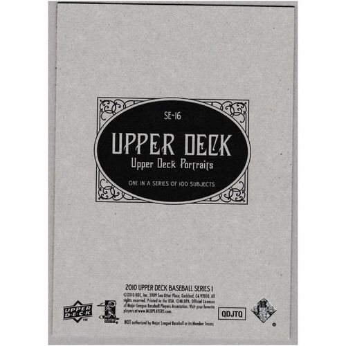 2010 Upper Deck Portraits - #SE-16 - Mark Buehrle
