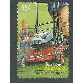 AUS 2009 55c (S/A) 'INVENTIVE AUSTRALIA - LAWNMOWER ' FINE USED (EBID35-906)