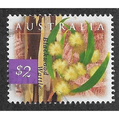 AUS 1996 $2.00 'BLACKWOOD WATTLE' FINE USED (EBID68-126)