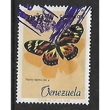 VENEZUELA 1966 BUTTERFLIES 50c PAPILIO ZAGREVS SG1928 FINE USED