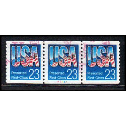 Used 2606 23c USA Very Fine PNC A2232/3 PA3207