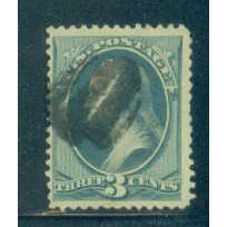 Used 184 3c George Washington Just Clears M00614
