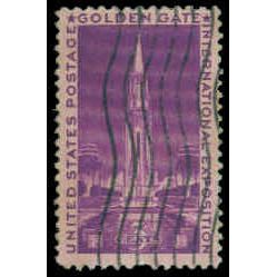 Used 852 3c Golden Gate Fine M08240