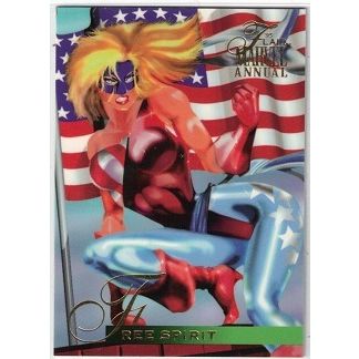 MARVEL ANNUAL 1995 FLAIR card # 109 FREEE SPIRIT